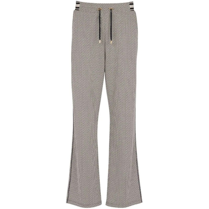 Monogram jacquard pyjama pants