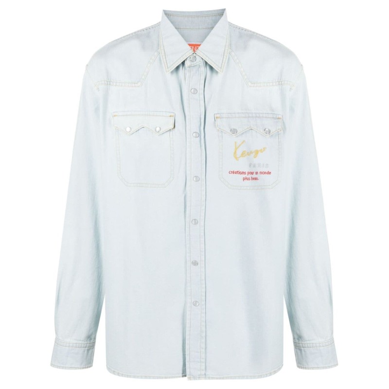 Kenzo signature western shirt