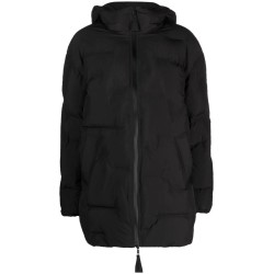 Soft puffer midi jacket