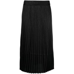 Jacquard pleated skirt