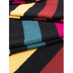 Striped multicolor scarf