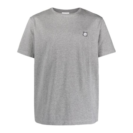 Tonal fox head patch tee shirt