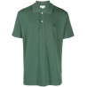 Tonal fox head patch polo