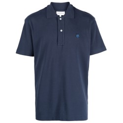 Tonal fox head patch polo