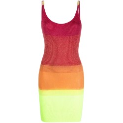 Lurex degradé tank dress