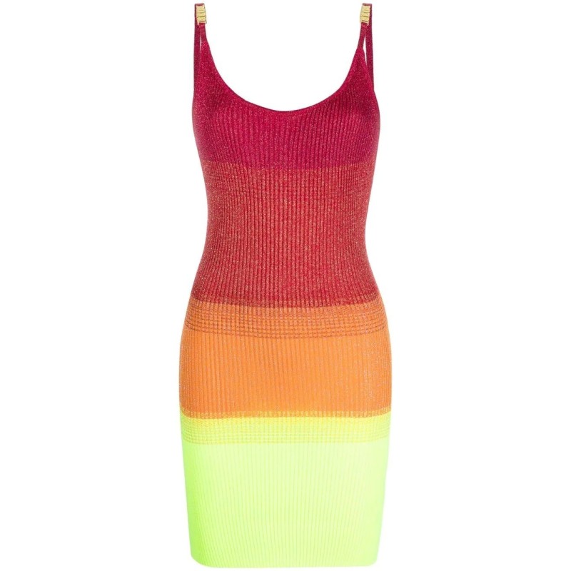 Lurex degradé tank dress