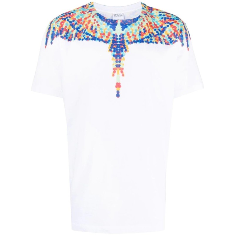 Pointilism wings regular tee