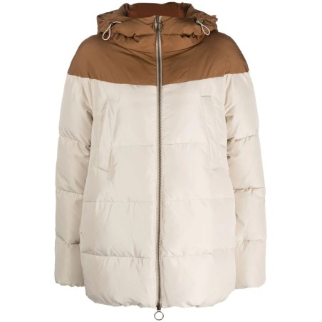 Nylon jacket with hood