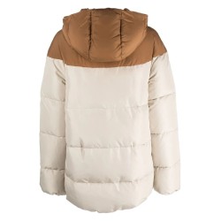 Nylon jacket with hood