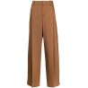 Tailored wide leg trouser