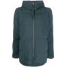 Short medium fill down jacket