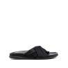 Whitney footbed satin sandals