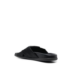 Whitney footbed satin sandals