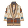 Icon jacquard cardigan