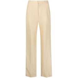 Full length flat front pant