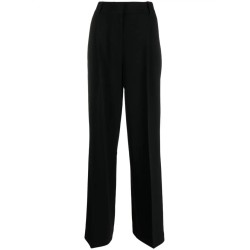 Pleated wide leg pant