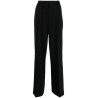 Pleated wide leg pant