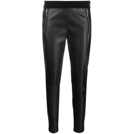 Zip front legging