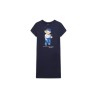 Polo bear jersey dress (7-16)