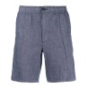 Linen pintuck short