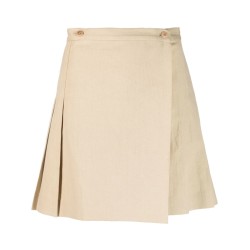 Short flared skirt