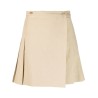 Short flared skirt