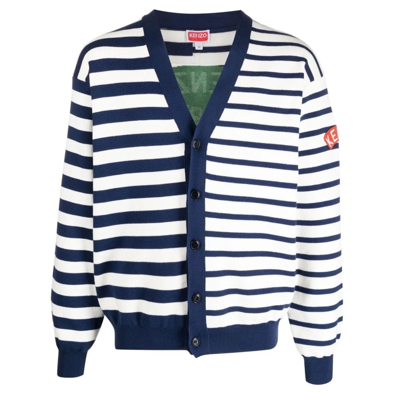 Nautical graphic cardigan