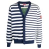 Nautical graphic cardigan