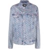 Kl printed denim jacket