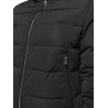 Quilted short down jacket