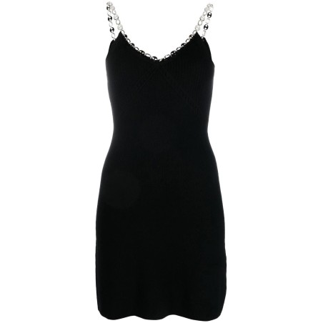 Tank sleeve chain mini dress