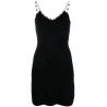 Tank sleeve chain mini dress