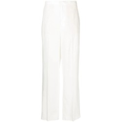 Full length flat front pant