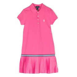 Short sleeve polo dress(7-16)