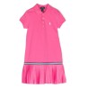 Short sleeve polo dress(7-16)