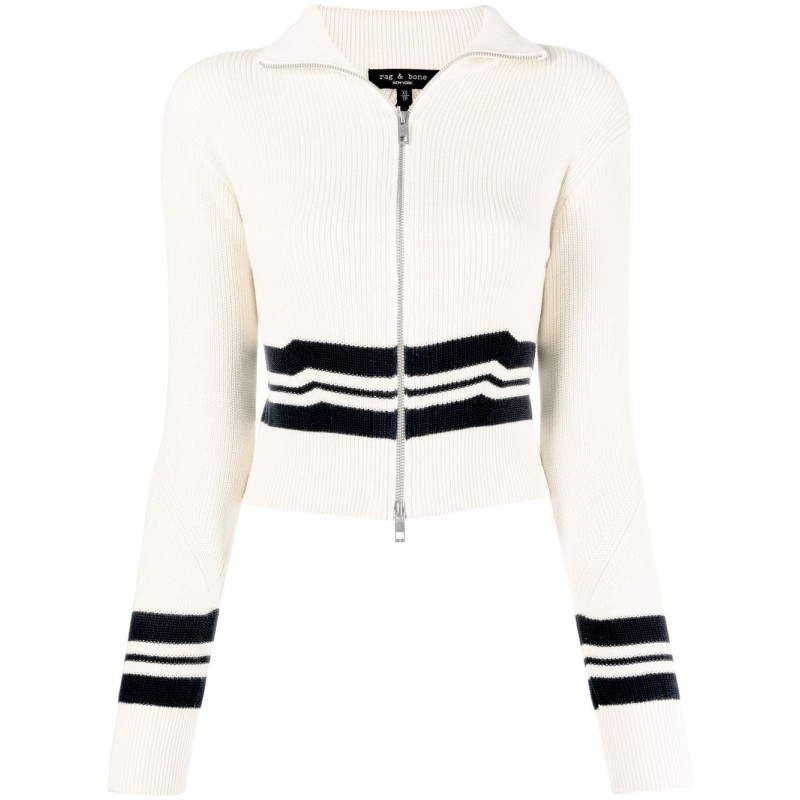 Amy stripe full zip