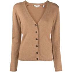 V-neck button cardigan