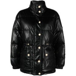 Funnel neck midweight puffer