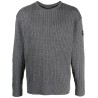 Knitted roundneck sweater