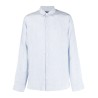 Linen stripe button down