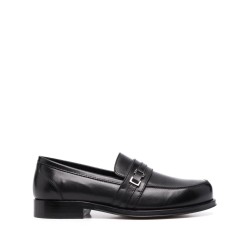 BUCKLE-DETAIL LOAFERS