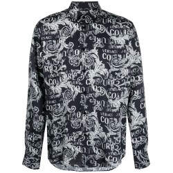 Print logo baroque shirt