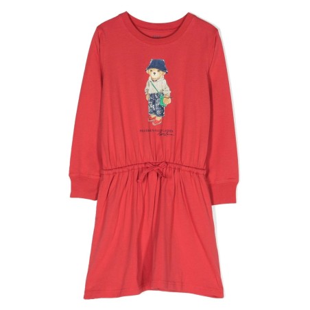 Long sleeve bear dress