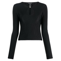 Charmed keyhole black top