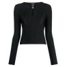 Charmed keyhole black top