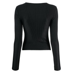 Charmed keyhole black top