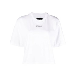 Short sleeve cropped t-shirt