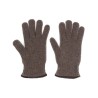 Wool knit gloves