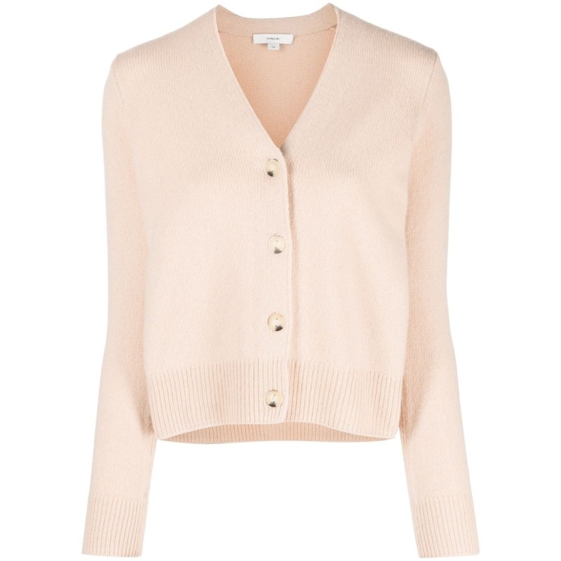 Flat placket cardigan