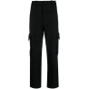 Patch cargo trousers